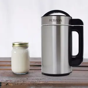 1,5 l Machine à soupe au lait et aux noix, à usage domestique, pour soja, lait, avoine, céréales, jus, Smoothie