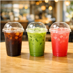 Vasos de Plástico PET Transparentes Desechables con Logotipo Personalizado, de 8oz, 12oz y 16oz, Reutilizables, con Fondo Redondo, para Café, Bebidas Frías y Jugos - Product Image 5
