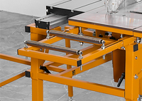 Qingdao Allison Panel WJ180 Scie à table automatique et table de routeur Machine à bois multifonctionnelle