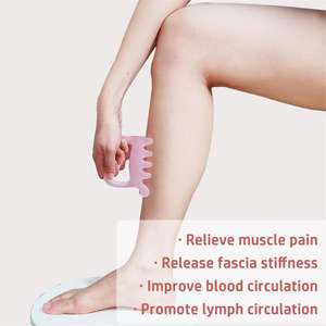 Alat Pijat Fascia Genggam Bahan Resin Tekan Ganda Multi-Warna Pemijat Leher Bahu Punggung Meredakan <span class=keywords><strong>Bursitis</strong></span> Alat Guasha - Product Image 6