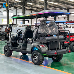 Robetaa Nouveau Modè<span class=keywords><strong>le</strong></span> 2026 pour Usine Exclusive, Chariot de <span class=keywords><strong>Golf</strong></span> Électrique à Six Places, Bus Touristique, Chariot de Club, Chariot de Chasse - Product Image 5
