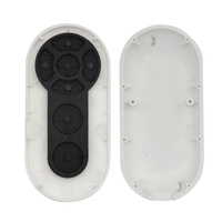 Boîtier de télécommande Aolaisite ABS avec boutons latéraux, finition mate, modèle V8-SK