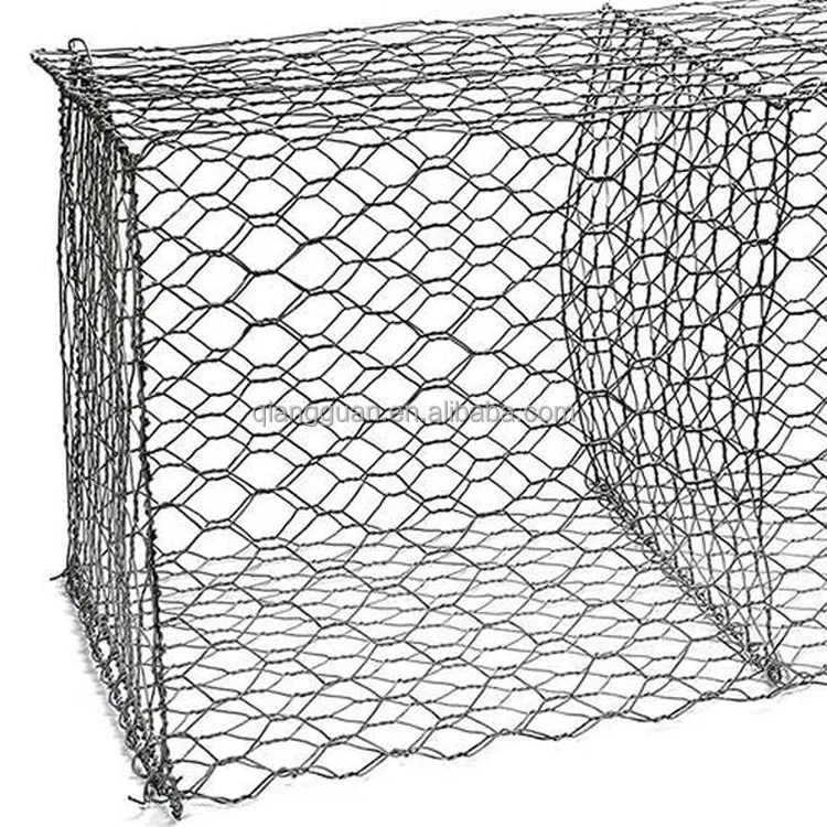 3x1x0.5m蛇籠バスケットサイズ/スロープと川の保護蛇籠ボックス価格