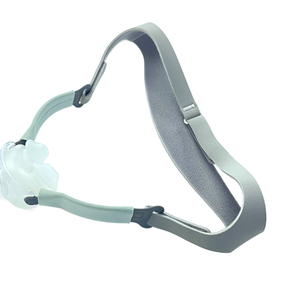 Coussinets nasaux en silicone souple <span class=keywords><strong>pour</strong></span> masque CPAP avec sangle de tête, <span class=keywords><strong>pour</strong></span> le traitement de l'<span class=keywords><strong>apnée</strong></span> <span class=keywords><strong>du</strong></span> <span class=keywords><strong>sommeil</strong></span> et <span class=keywords><strong>du</strong></span> ronflement - Product Image 6