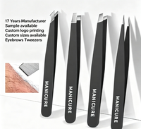 SZELES ensemble de pinces à sourcils professionnelles en acier inoxydable grande précision écharde de poils du visage outil de beauté pour l'épilation des poils incarnés