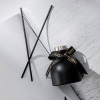 Diffuseur d'huiles essentielles en bois Verona Amilia avec pierres précieuses, bouteille en verre arabe unique, capacité 50 ml, écologique, sans plomb, vente en gros