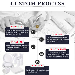Assiettes en papier personnalisables, match de football, plateau en papier sur le thème du football, plat pour encourager sur le terrain pour célébrer les buts marqués - Product Image 3