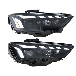 Phares LED de haute qualité style <span class=keywords><strong>RS</strong></span> <span class=keywords><strong>12V</strong></span> 8000K pour <span class=keywords><strong>Audi</strong></span> A3 2013-2019, montage sur pare-chocs avant, étanches IP67, Plug-and-Play - Product Image 1