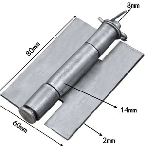 Chất Lượng Tốt Có Thể Tháo Rời Hàn Vận Chuyển Xe Tải Bản Lề Lớn Cửa Sắt Nhiệm Vụ Nặng Nề Bản Lề - Product Image 5