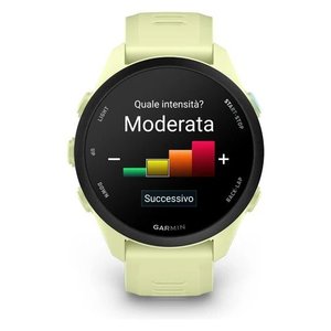 Garmin Forerunner 70 Citron 43mm AMOLED Smartwatch with GPS Heart Rate Monitoring Silicone Band <b>Magnetic</b> Charging Plastic Case - Product Image 4