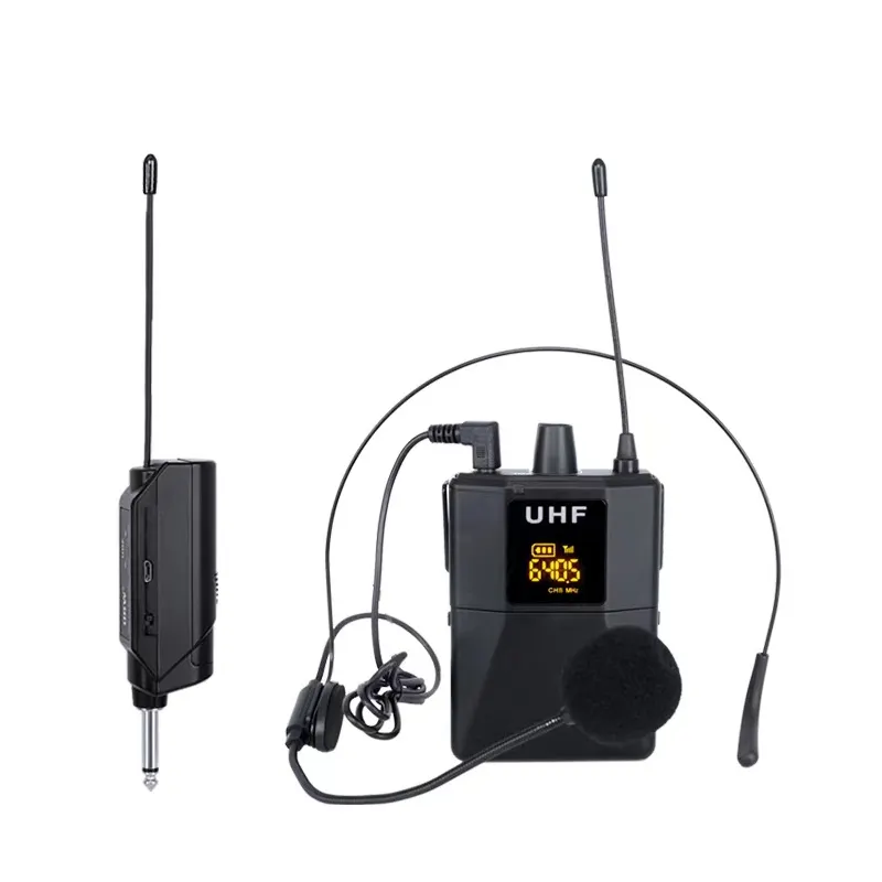 XULI M401 High Sound Quality Professional OEM Factory Headset Mic Collar USB Computer Lapel Lavalier Wireless Microphone