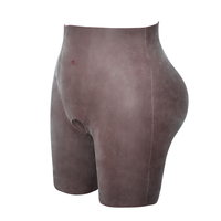 Pantalones Sexy de Silicona con Glúteos Artificiales para Mujer, Ropa Interior con Almohadillas Suaves de Silicona para Realce de Glúteos y Caderas