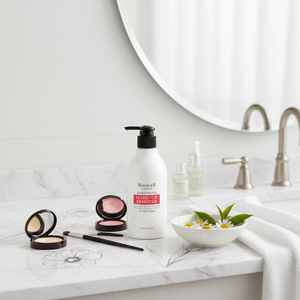 [ROOICELL] Desmaquillante 300ml Belleza coreana para rostro, ojos y labios, jabón facial de manzanilla y té verde, microespuma limpiadora - Product Image 3