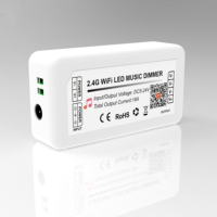 DC5V12V24V téléphone intelligent sans fil Tuya WiFi contrôleur LED prise en charge Alexa musique minuterie contrôleur de scène pour bande lumineuse couleur unique