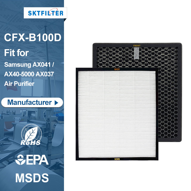 Hepa-фильтр H13 Samsung B100D, Сменный фильтр для очистителя воздуха с активированным углем