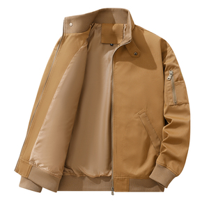 Veste de randonnée pour homme de <span class=keywords><strong>bonne</strong></span> qualité, fermeture éclair, chaqueta, course à pied, logo personnalisable, légère, confortable, veste tendance pour la maison - Product Image 2