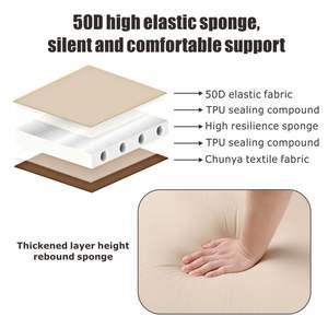 HOMFUL Matras Tiup Kustom untuk Perjalanan Berkemah, Alas Tidur Spons Alas Tidur Berkemah Luar Ruangan - Product Image 3