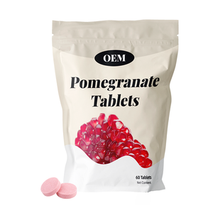 Tabletas de Granada OEM, Fabricación Personalizada, Marca Privada, Venta al por Mayor B2B, Orgánicas, Veganas, Sin Gluten, Certificadas ISO y HACCP - Product Image 1