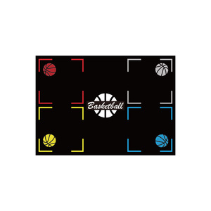 Basketball Footstep Training Mat Dribble Silent <strong>Sports</strong> Auxiliary Props Training Pace <strong>Ball</strong> Control Player <strong>Equipment</strong> - Product Image 3