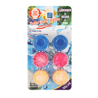 Nettoyant pour toilettes haute qualité bleu solide bloc à bulles cuvette de toilette tablettes de nettoyage chasse d'eau nettoyant pour cuvette de toilette blocs de blanchiment