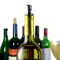 Verseur de vin promotionnel en forme de goutte avec logo personnalisé en gros, fournisseur d'usine
