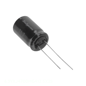 Distribuidor Autorizado, Condensador de Aluminio de 4700 uF, 6.3YXJ4700MG412.5X25, 4700UF, 20%, 6.3V, Radial - Product Image 1