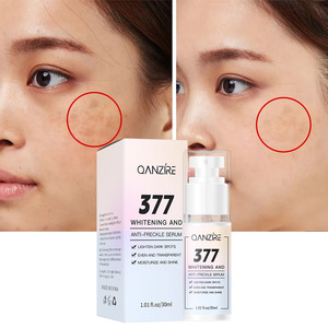 Logo personalizzabile non grasso leggero schiarire macchie scure viso sbiancante siero Anti lentiggine siero - Product Image 3