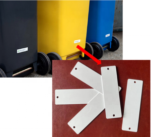 Cubos de basura Gestión de residuos RFID Identificación de contenedores de residuos Etiqueta de lector UHF RFID NFC - Product Image 1