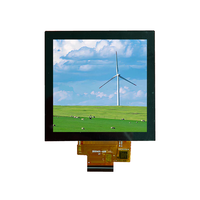 Écran carré de 4 pouces 480x480 Interface IPS RGB Module TFT ST7701S Écran LCD carré de 3.95 pouces avec écran tactile capacitif