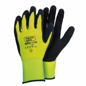 Guantes DE SEGURIDAD Grip HV con alta visibilidad CATCH para una mejor protección de las manos - Product Image 1