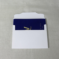 Luxuriöse Königsblaue Samt-Hochzeitseinladungs-Suite Maßgefertigte Gold-Spiegel-Acrylkarte Mit Tasche und Band für Hochzeitszeremonie