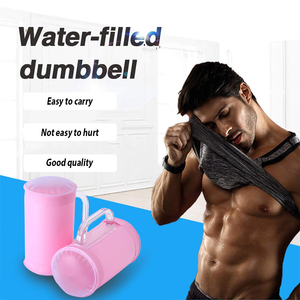 Household Portable PVC 2LB Fold Water-Filled Adjustable Dumbbells Set for Home Fitness <b>Strength</b> <b>Training</b> & Full Body Workout - Product Image 5