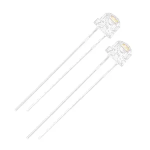 High quality Diodes LED 5mm straw hat warm white neutral white cold white led diode