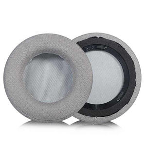 Reemplazo para <span class=keywords><strong>Corsair</strong></span> <span class=keywords><strong>Virtuoso</strong></span> RGB Wireless XT SE Gaming, almohadillas para auriculares con tela de malla, espuma de aislamiento de ruido de alta densidad - Product Image 3