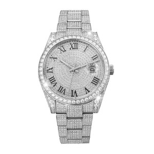 Envío Directo, Reloj de Pulsera Mecánico Automático para Hombre GEZFEE con Diamantes de Moissanita Reales, Cristales de Zafiro, Visualización de Fecha - Product Image 1