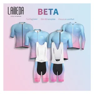 Cycling Uniforms Wholesale Full Customize Sublimation Logo Printing Men Custom Jerseys Uniforms Cycling Wear