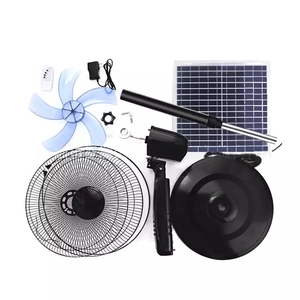 Extérieur luxe silence 16 pouces 25W télécommande 18000mah haute vitesse solaire Led rechargeable alimenté support <span class=keywords><strong>de</strong></span> Table ventilateur d'énergie avec lumière - Product Image 3