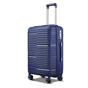 PP bagaj setleri sert kabuk 3 adet 20 24 28 inç açık seyahat büyük kapasiteli su geçirmez PP arabası bavul Koffer setleri