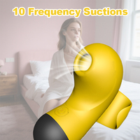 Vibrateur féminin étanche 7 modes pour clitoris et vagin, design canard, plaisir quotidien, Vibratingduck