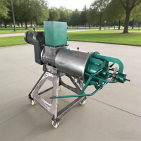 Séparateur à vis facile à utiliser pour la déshydratation du fumier animal, machine automatique de déshydratation du fumier de vache
