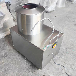 Ngành công nghiệp hoàn toàn tự động điện Khoai Tây Chip làm cho nhanh chóng lột khoai tây Peeler rửa máy làm sạch hoạt động dễ dàng - Product Image 4