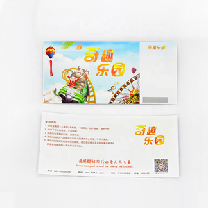 Stampa personalizzata dei biglietti del graffio della lotteria di rimborso del biglietto della <span class=keywords><strong>Raffle</strong></span> della carta di evento di concerto su ordinazione economica della fabbrica - Product Image 4