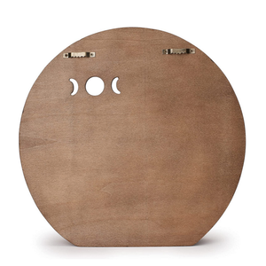 Wholesale Custom Rustic Living Room Display Decor Pine <strong>Moon</strong> Wood Wall <strong>Shelf</strong> For Children - Product Image 5