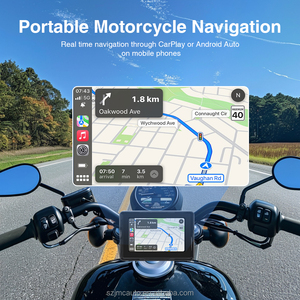 Jmc xe máy Carplay IPX7 không thấm nước 5 inch 6 inch màn hình cảm ứng GPS DVR BT FM xe máy chuyển hướng - Product Image 2