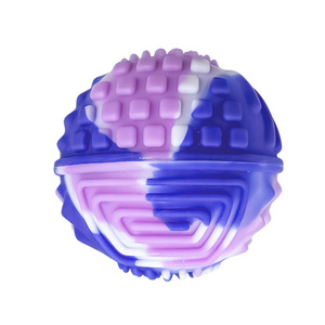 Textured Silicone Sensory Stress <b>Balls</b> in Assorted Colors Soft <b>Squeeze</b> Fidget Toys for Tactile Play and Relaxation - Product Image 2