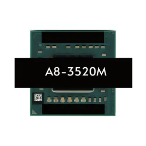 A8-3520M Processor 1.6 GHz Socket FS1 35 Watt CPU