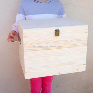 <span class=keywords><strong>Caja</strong></span> de madera sin terminar con <span class=keywords><strong>caja</strong></span> de bisagras -- decorativa/13X10X12 PULGADAS 34X26X30CM <span class=keywords><strong>Caja</strong></span> de tapa grande/<span class=keywords><strong>caja</strong></span> de munición Tablero de madera Almacenamiento de juegos <span class=keywords><strong>Catan</strong></span> - Product Image 1