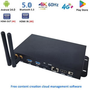 RK3576 RK3566 RK3588 4G โมดูลซิมแอนดรอยด์14.0ป้ายโฆษณาดิจิตอล4K UHD เอาต์พุต HD-<span class=keywords><strong>MI</strong></span> เครื่องเล่นมีเดียบนระบบคลาวด์กล่องทีวี - Product Image 1