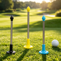 Alat Bantu Latihan Golf Alignment Rods Lie Angle Swing, Indikator Arah Tongkat Golf, Alat Koreksi Ayunan Chip Shot