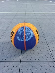 Tuile de sol emboîtable haute performance en TPE souple conforme aux normes FIBA pour terrains de pickleball et de basketball ASF-V5 - Product Image 5